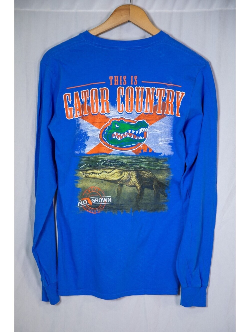 Florida Gators NCAA Football "This is Gator Country" Long Sleeve T-Shirt Men's S